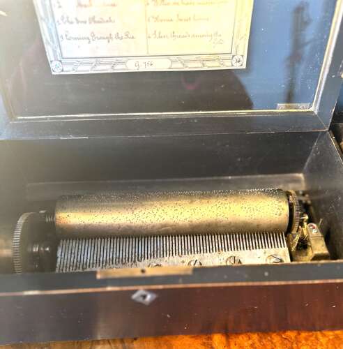 Victorian Music Box Circa 1875