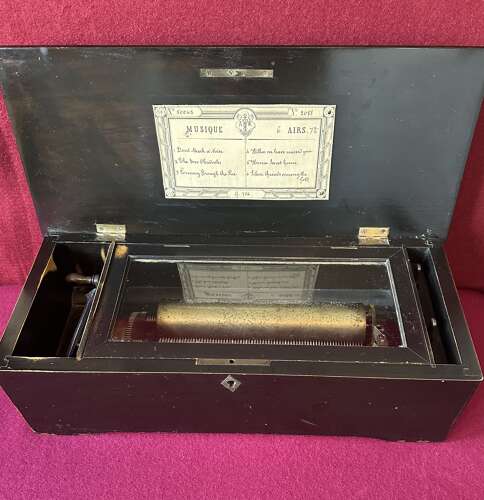 Victorian Music Box Circa 1875