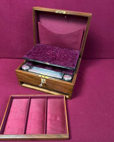 Victorian Jewellery / Dressing Case Circa 1875