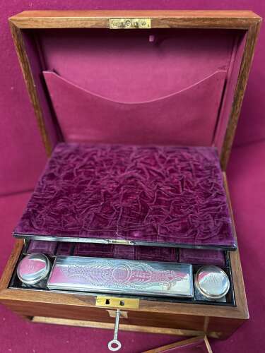 Victorian Jewellery / Dressing Case Circa 1875