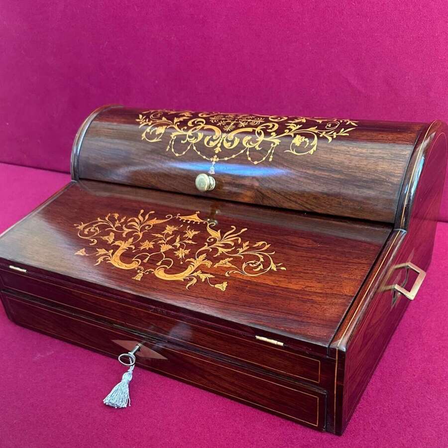 Vip Stationery/ Campaign Box. Circa 1850.