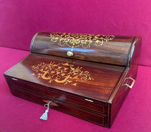 Vip Stationery/ Campaign Box. Circa 1850.