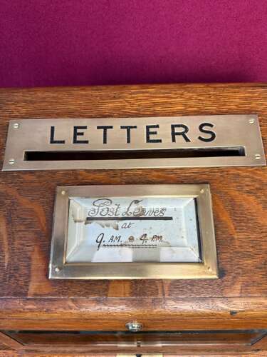 Country House Postbox Circa 1900