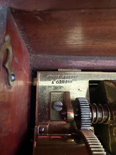 Nicole Freres Music Box Circa 1860