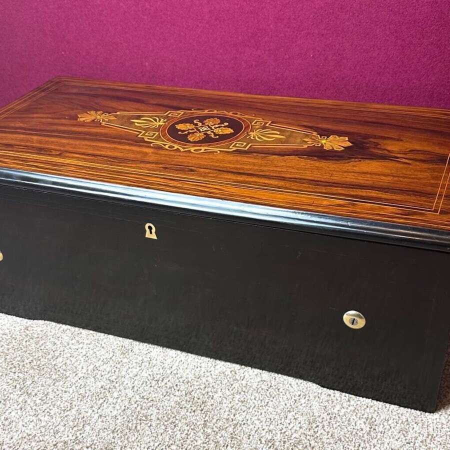 Music Box Circa, 1875. Bells In View, Musical Box