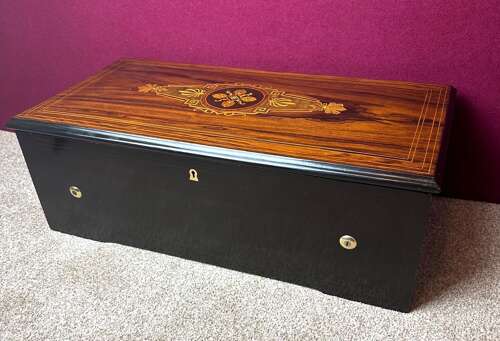Music Box Circa, 1875. Bells In View, Musical Box