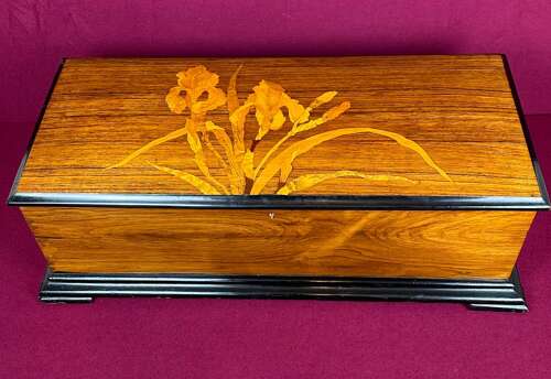 Music Box Circa 1880. Marquetry, Musical Box.