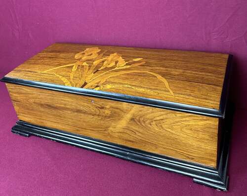 Music Box Circa 1880. Marquetry, Musical Box.