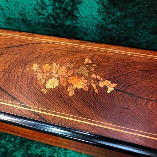 A Good Quality Victorian Music Box Circa 1875