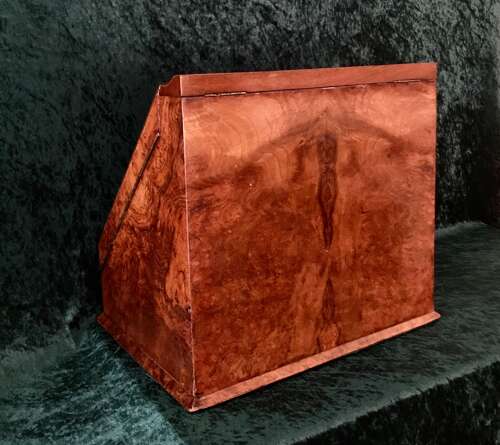 Asprey. Stationery, Writing Box. Walnut Desk. Cabinet Circa 1890