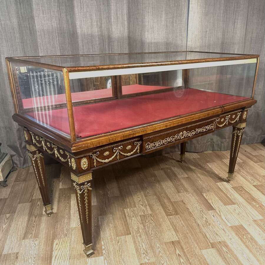Exceptional Quality Vitrine Circa 1890.