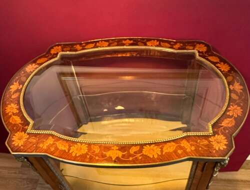 Bijouterie Vitrine Circa 1880. Display Cabinet
