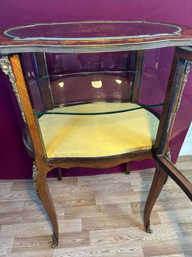 Bijouterie Vitrine Circa 1880. Display Cabinet