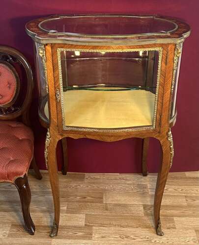 Bijouterie Vitrine Circa 1880. Display Cabinet