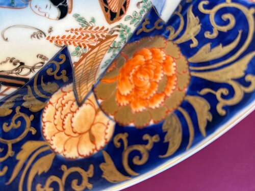 Imari Charger In Fantastic Condition Edo Period Circa1850