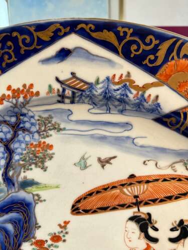 Imari Charger In Fantastic Condition Edo Period Circa1850