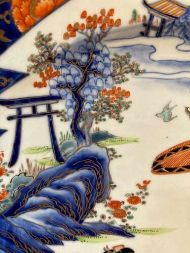 Imari Charger In Fantastic Condition Edo Period Circa1850