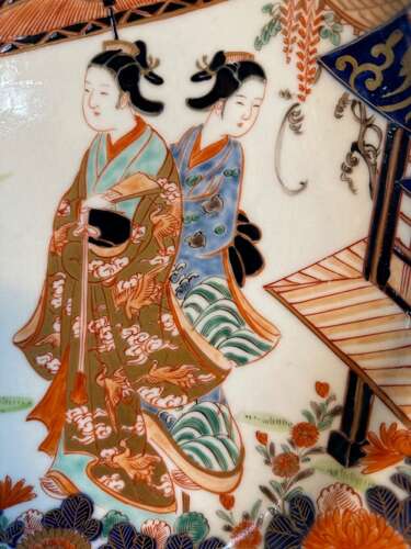 Imari Charger In Fantastic Condition Edo Period Circa1850