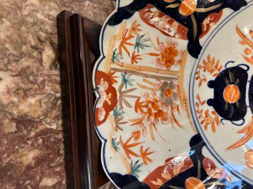 A Good And Large Imari Charger Circa 1900 / 1920.japanese, Asian Porcelain.