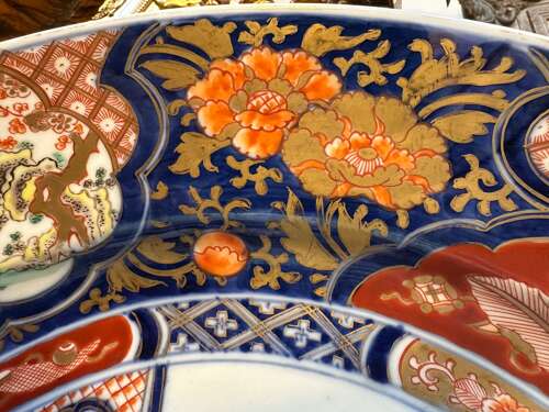 Edo Period Imari Charger Circa 1850