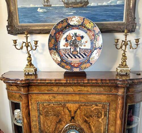 Edo Period Imari Charger Circa 1850