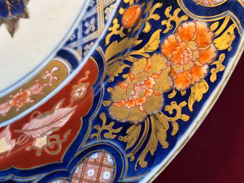 Edo Period Imari Charger Circa 1850