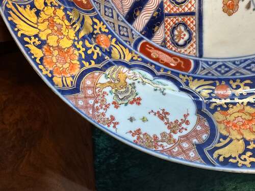 Edo Period Imari Charger Circa 1850