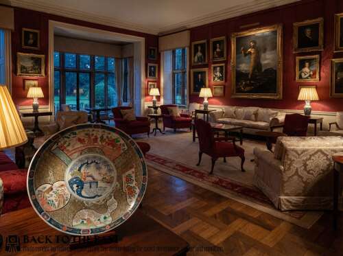A Good And Large Imari Charger Meiji Peroid