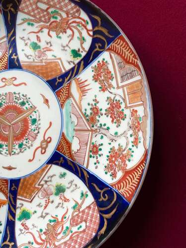 Imari Charger, Circa 1900