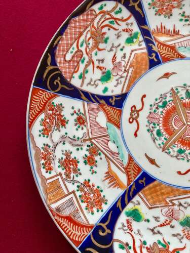 Imari Charger, Circa 1900