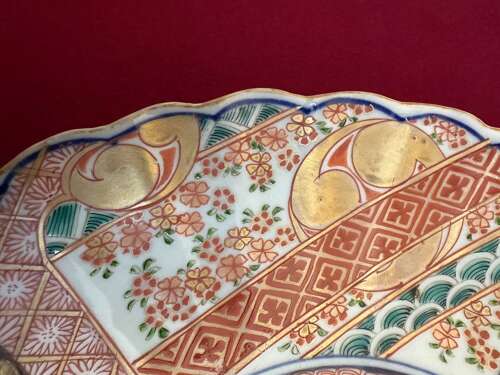 Superb Quality Pair Of Imari Chargers Circa 1890