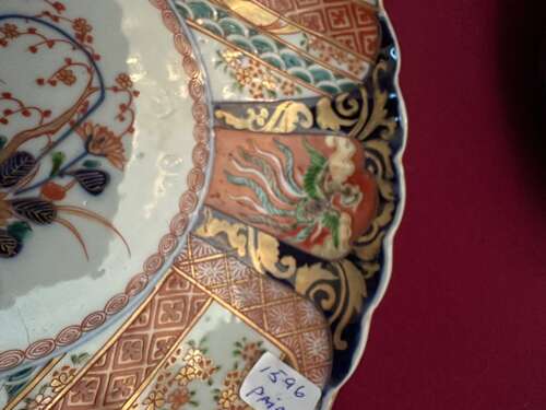 Superb Quality Pair Of Imari Chargers Circa 1890