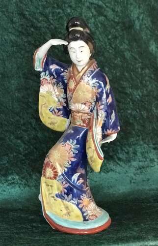 Good And Large Japanese Figure Circa 1900