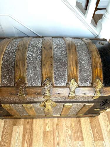 Victorian, Travelling Trunk Circa, 1875