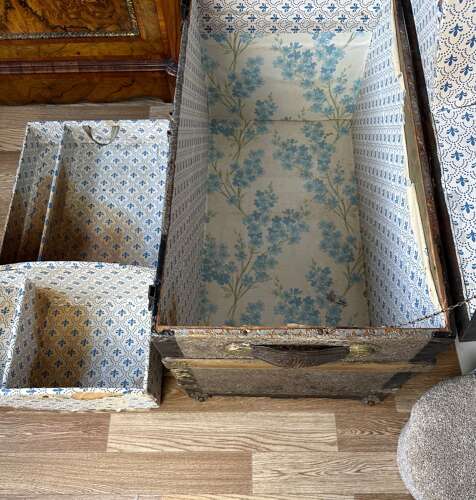 Victorian, Travelling Trunk Circa, 1875