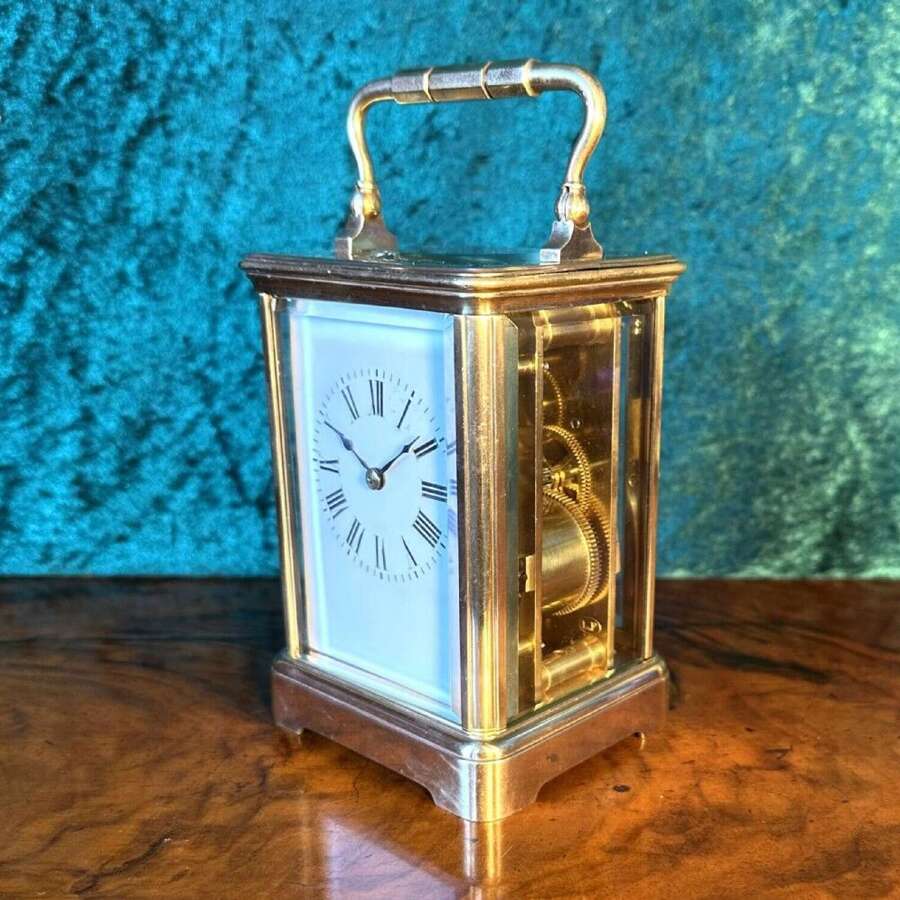 Carriage Clock Eight Day Striking Circa 1890