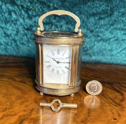 Miniature Carriage Clock Circa 1920