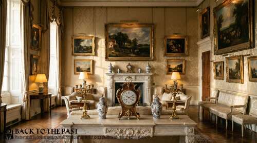 19th Century French Boulle Clock Circa 1890.Mantle Clock. 8 Day Mantel Clock