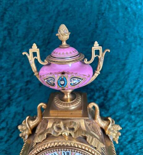 French Mantle Clock Circa 1875