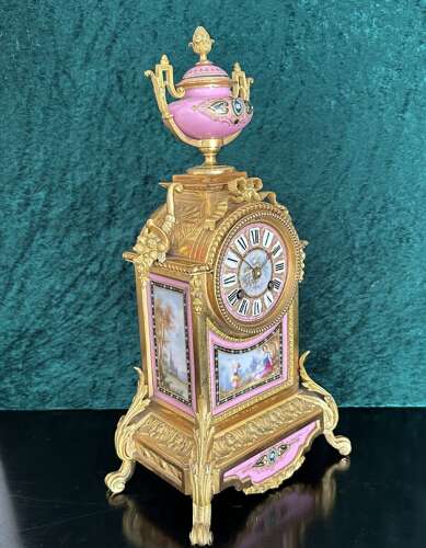 French Mantle Clock Circa 1875