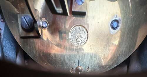 French Mantle Clock Circa 1875