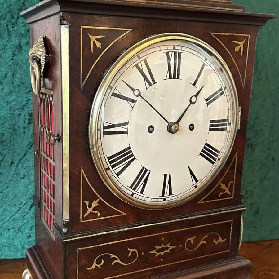 Regency Eight Day Striking And Repeating, Bracket Clock