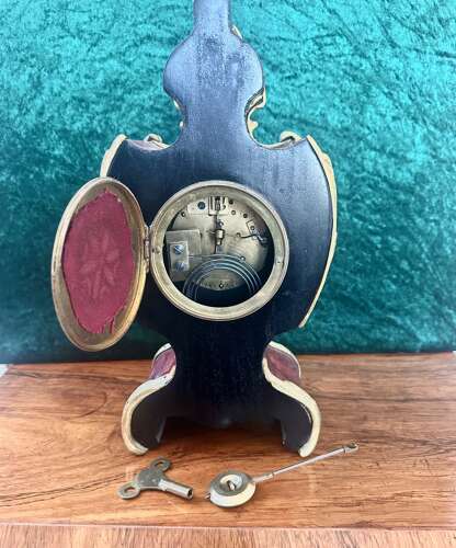 Victorian Mantel Clock In The Manner Of Louis XV, Circa 1875