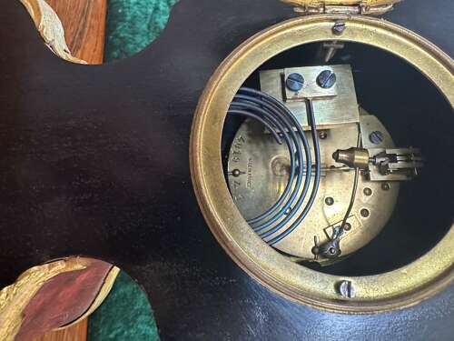 Victorian Mantel Clock In The Manner Of Louis XV, Circa 1875