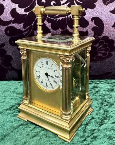 A Good Mappin And Webb 8 Day Carriage Clock.