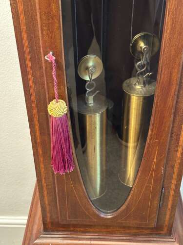 A Fine Long Case, Clock Of Small Proportions Circa 1910