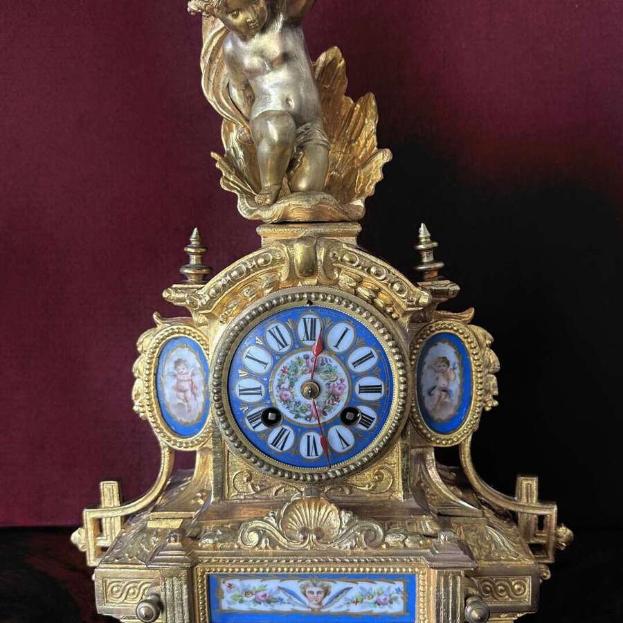 French Mantle Clock Circa 1875