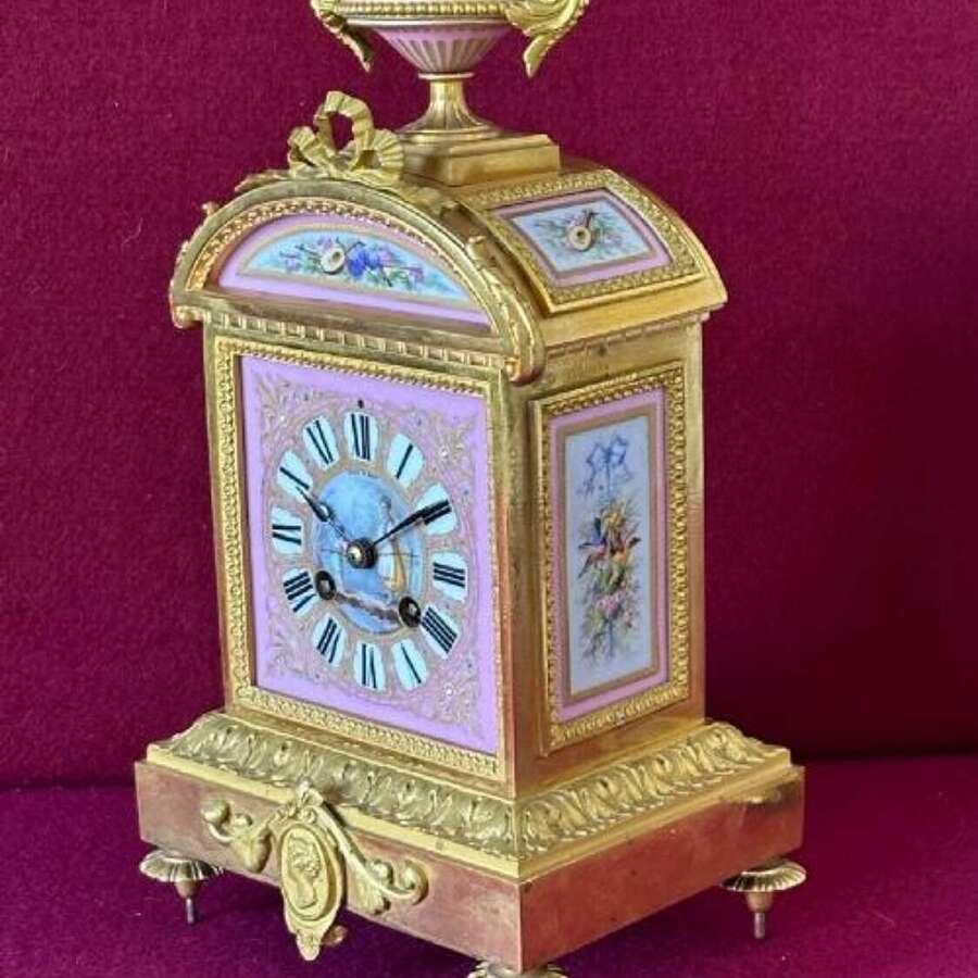 Fine French Ormolu Clock Circa 1880