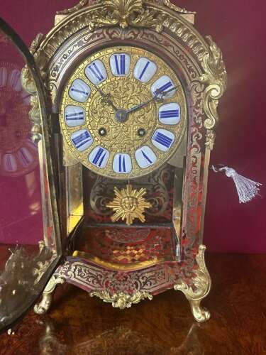 A Fine French Boulle,Mantle Clock Circa 1860.