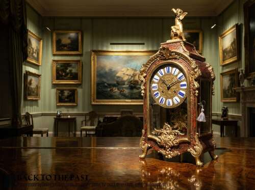 A Fine French Boulle,Mantle Clock Circa 1860.